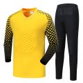 Men Soccer Goalkeeper Jerseys Football Sets Goal Keeper Uniforms Suit Training Pants Doorkeepers Shirts Shorts Sports Kit Custom. 