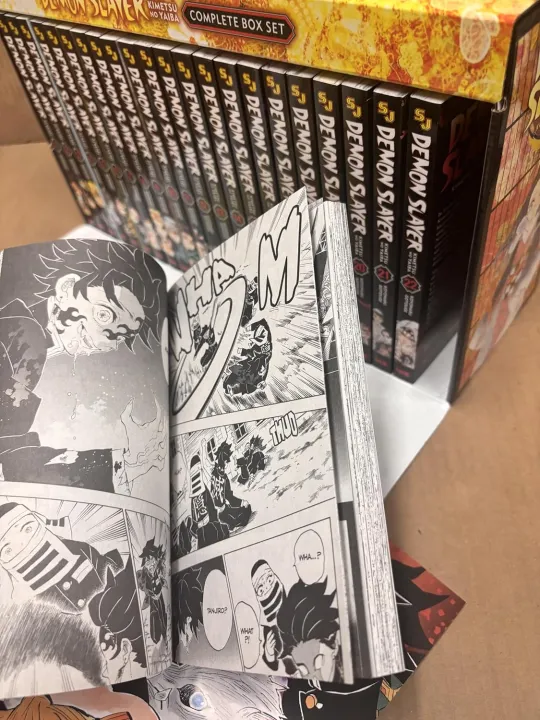 Demon%20Slayer:%20Kimetsu%20no%20Yaiba%20without%20Box%20Set%20(Volumes%201%E2%80%9323)%20-%20Image%208