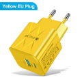 LIGHTINGQUEEN USB+PD 25W support super fast charging mobile phone charger adater support high-speed flash charging head. 