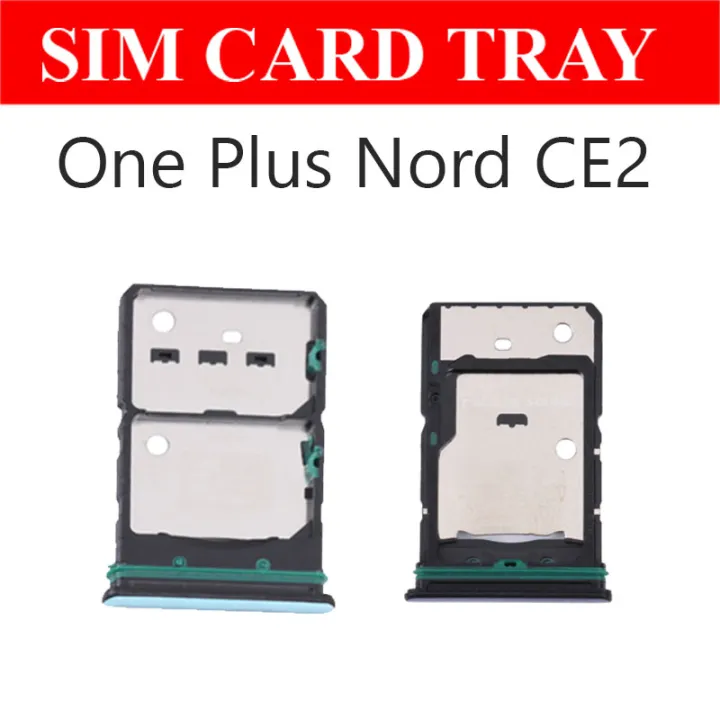 OnePlus Nord CE2 Sim Tray Micro SD Card Slot with Sim Ejector Pin Replacement Part