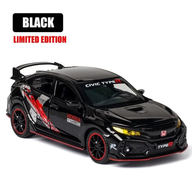 1:32%20Honda%20Civic%20Limited%20Edition%20,%20Die%20Cast%20Model%20Car.%20%20Pull%20Back%20Fiction%20With%20light%20Music.%20-%20Image%209