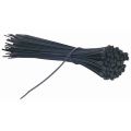 Black 10 Inch 100 Pcs Zip Ties Plastic Straps Self-locking Nylon Cable Ties. 