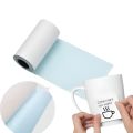 Self-Adhesive Waterproof Thermal Sticker Paper Roll 10 Pcs 57mm X 30mm - Perfect For Mini Photo And Label Printers. 