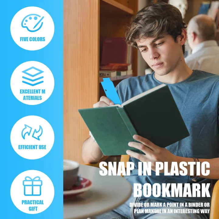 20%20Pieces%20Snap-in%20Plastic%20Bookmark%20Mini%20Binder%20Dividers%20Snap%20in%20Bookmark%20for%20Planner%20Multicolor%20Plastic%20Bookmark%20-%20Image%202