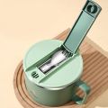 WORTHBUY 1200ML Stainless steel Instant Noodles Bowl With Lid Tableware Portable Lunch Box Microwave Safe Leak Proof Bento Box. 