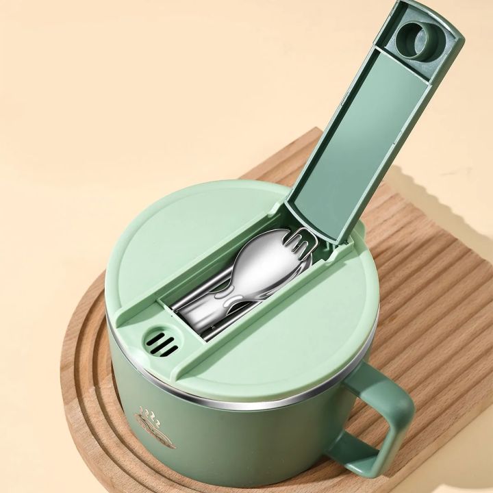 WORTHBUY%201200ML%20Stainless%20steel%20Instant%20Noodles%20Bowl%20With%20Lid%20Tableware%20Portable%20Lunch%20Box%20Microwave%20Safe%20Leak%20Proof%20Bento%20Box%20-%20Image%203
