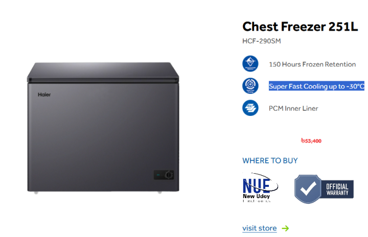 Haier%20Chest%20Freezer%20Official%20301L%20HCF-340SM%20Super%20Fast%20Cooling%20up%20to%20-30%C2%B0C%20DEEP%20with%20Free%20Delivery%20-%20Image%204
