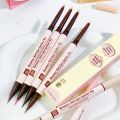 Double Head Liquid Brown Eyeliner Pen/ Waterproof Quick-drying Brighten Eyes Lying Silkworm Pencil/ Women Korean Cosmetics.
