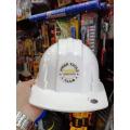 Safety Helmet / Construction Safety Helmet / Construction Helmet / Civil Helmet / Worker Helmet  (White colour)  HMBR  Good-Quality  (same as picture). 