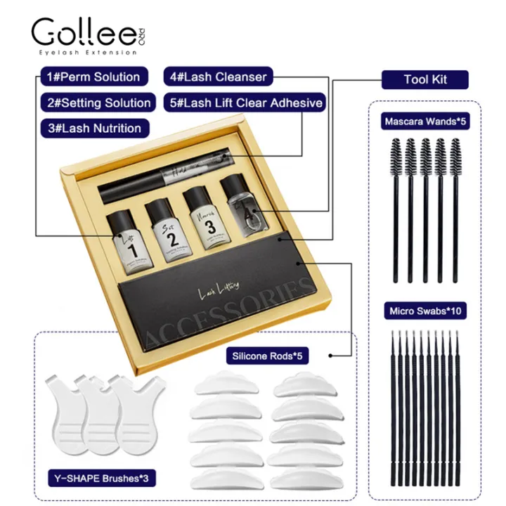 Gollee%20New%20Original%20Eyelash%20Lifting%20Perm%20Retention%204-6%20Weeks%20Lash%20Lift%20Set%20For%20Lash%20Curler%20Eyelash%20Perm%20Kit%20Treatment%20Makeup%20Set%20-%20Image%202