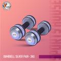 Dumbbell Silver Pair- 3kg.