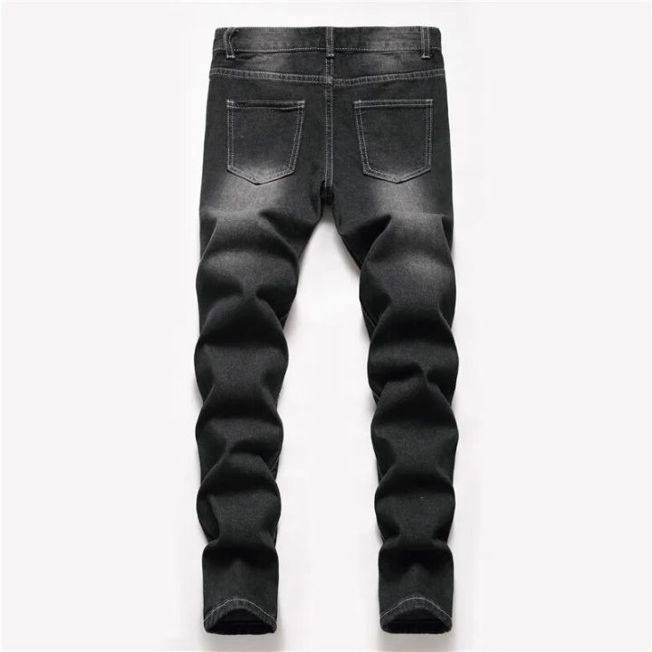 5%206%208%2010%2014%2016%20Years%20Baby%20Boys%20Ripped%20Hole%20Washed%20Straight%20Jeans%20Trousers%20For%20Kids%20Teenage%20Boys%20Pants%20Clothes%20-%20Image%202