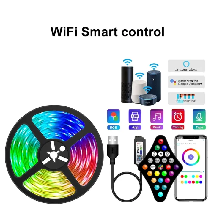 WIFI%205050%20RGB%20Bluetooth%20Led%20Strip%20Lights%201M-30M%205V%20USB%20led%20strip%20TV%20BackLight%20Room%20Decoration%20Led%20Tape%20Diode%20Flexible%20Ribbon%20-%20Image%207