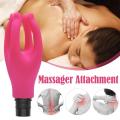 3Sizes Fascia Massager Head Massage Gun Heads With Silicone Fingers Washable Material Massage Water 4 Artificial Head I2C4. 