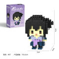 New Anime Character Building Blocks Set - Goku/Tenchi/Utau/Tokidoki/Other - Creative DIY Toy for Kids 3+ Years. 