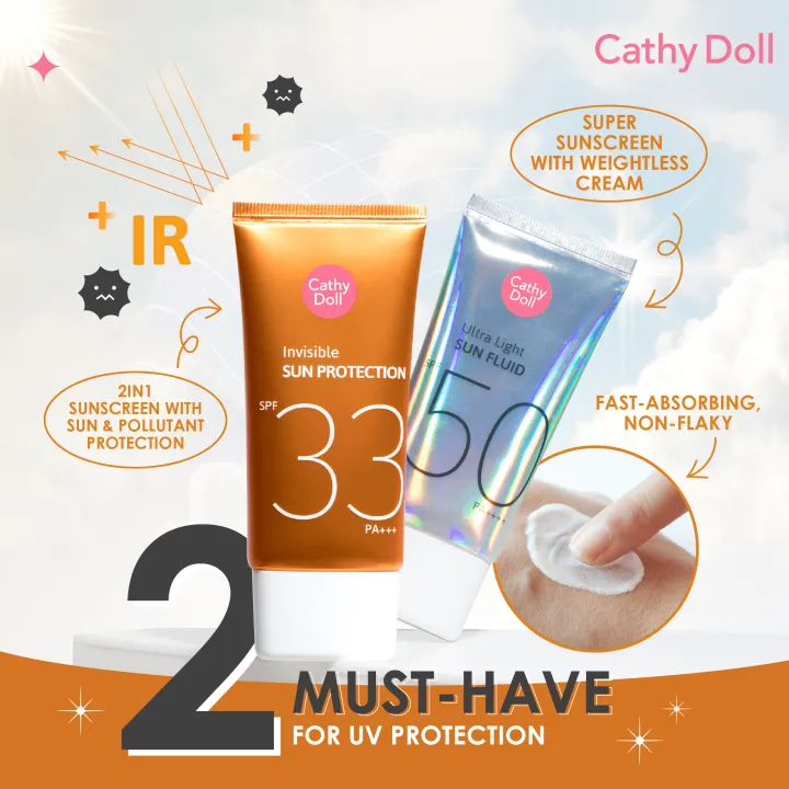 Invisible%20Sun%20Protection%20SPF33%20PA+++%2020ml%20Cathy%20Doll%20-%20Image%204