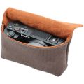 Camera Storage Bag Portable Camera Bag Case Storage Pouch Inner 11*7*4cm for So-ny ZV1 ZVE10 Body for Canon G7X III etc. 