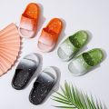 Matching Ourfit gradual starry night slippers for children boys and girls Slippers for indoor outdoor home non-slip kids shose. 