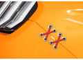 【Support-Cod】 SL Car Decal Car Sticker Removable Parallel Shoelaces Sticker Auto Refit Cars Reflective Car Sticker. 