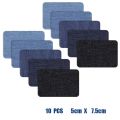 Jeans Patches Repair Elbow Knee Iron On Denim Patches For clothes stickers Clothing Sewing Craft DIY Accessories Elbow Patches. 
