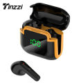 Tinzzi TWS Wireless Bluetooth Earbuds Noise Cancelling Earphones HiFi Stereo Sports Music HD Call Handfree Headphones with LED Charging Box PRO 90. 
