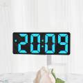 Desk Clocks Office Calendar Indoor Temperature Blue.