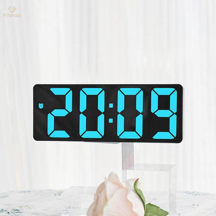 Desk Clocks Office Calendar Indoor Temperature Blue