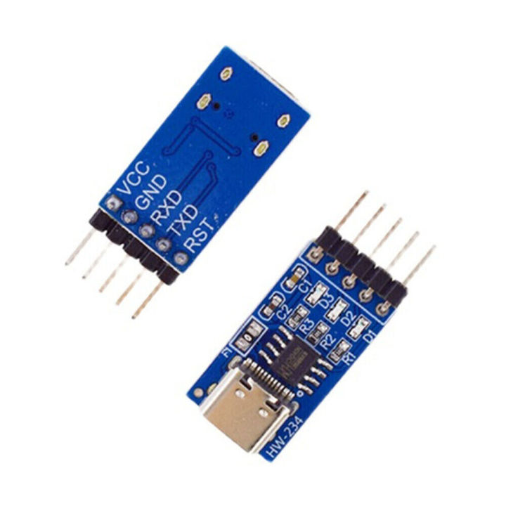 CH340%20TYPE%20C%20Serial%20Port%20Module%20HW-234%20CH340N%20TYPE-C%20Interface%20USB%20To%20TTL%20Serial%20Port%20Module%20CH340N%20DC%205V%203.3V%205%20Pin%20Leads%20Header%20Type%20C%20USB%20To%20TTL%20CH340N%20Module%20Adapters%20-%20Image%202