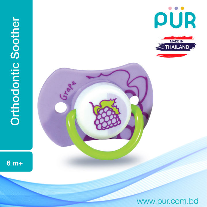 PUR%20Orthodontic%20Silicon%20Soother%20(6m+)%20-%20(14029)%20-%20Image%203