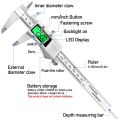 Stainless steel housing digital caliper 0-150mm measuring tool-Calipers box. 