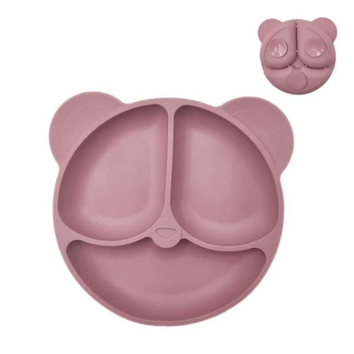 Cartoon%20Bear%20Shaped%20Baby%20Silicone%20Plate%20Cute%20Portable%20Suction%20Plate%20Kids%20Divided%20Plate%20Non-Slip%20Strong%20Suction%20Dishes%20for%20Baby%20Toddlers%20-%20Image%2010