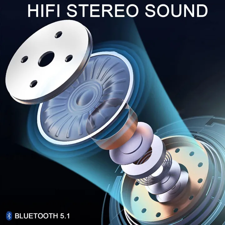 TIMACK%C2%AE%20Wireless%20Bluetooth%20Earphones%20Neckband%20Headphones%20Gaming%20Stereo%20Sports%20Headset%20Halter%20Waterproof%20Magnetic%20Earbud%20with%20LED%20Display%20-%20Image%204