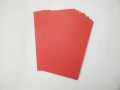 Color Paper A4 for Craft, Art & Photocopy - 100 Sheets. Red Colour. 80GSM. 