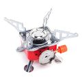 Portable Folding Mini Gas Stove-Stainless Steel Gas Stove Ultra Light Folding Furnace Outdoor Metal Camping Gas Stove Picnic Cooking Gas Burners Folding Stove.