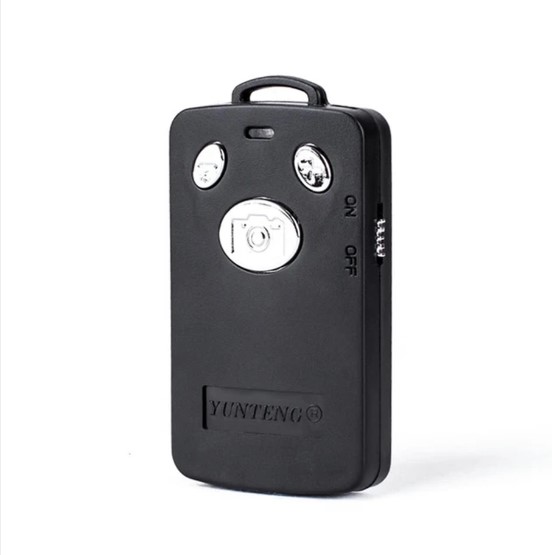 Selfie Remote Shutter Bluetooth Wireless Shutter Camera Phone Remote Control for IOS Android rechargeable Bluetooth remote videos TikTok - Black