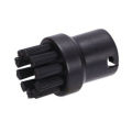 BRADOO-for Karcher SC1 SC2 SC3 SC4 Large Round Brush Cleaning Brush for Steam Cleaner Attachment Adapter Home Cleaning Brush. 