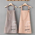 Apron Waterproof Oilproof Can Wipe Hands Kitchen Work Clothes Home Cooking Cleaning Men Women Universal Sleeveless Apron. 