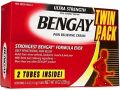 BENGAY ULTRA STRENGTH TOPICAL ANALGESIC CREAM TWIN PACK (EU) - 226GM. 