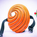 Naruto, Halloween Mask, Anime, COS, Costume Props, Uchiha Obito, Single Hole Afei Costume. 