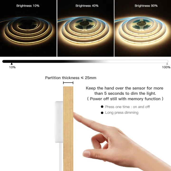 USB%205V%20COB%20LED%20Strip%20Light%20with%20Hand%20Sweep%20Motion%20Sensor%20and%20Touch%20Dimming%20Switch%20LED%20Tape%20Lamp%20Bedroom%20Kitchen%20Cabinet%20Lighting%20-%20Image%203