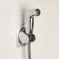 Silver Chrome Plated Handheld Sprayer Shower Faucet for Bathroom Fitting.