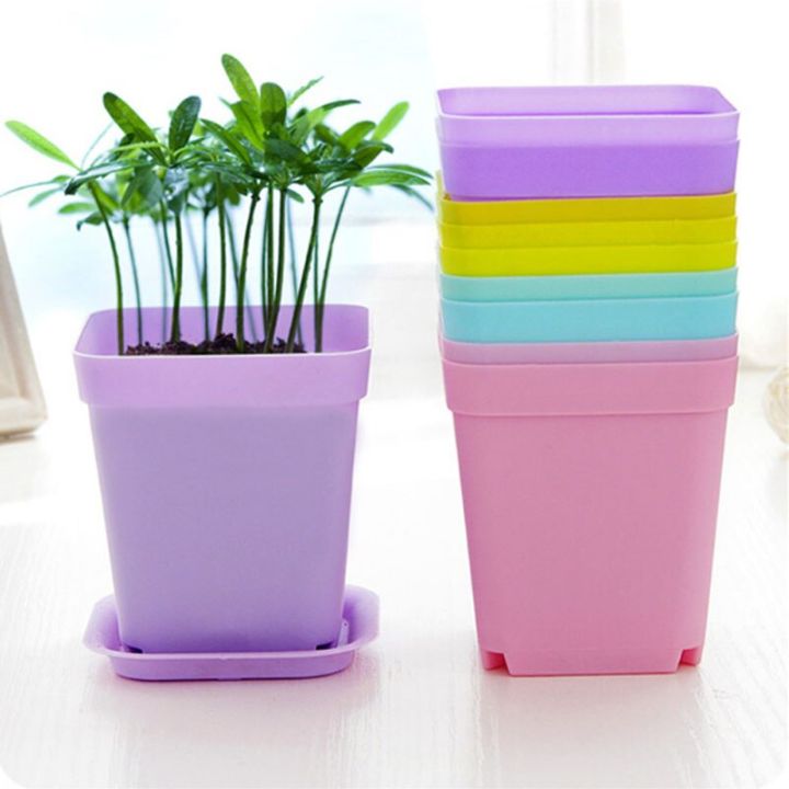 1%20pices%20Flower%20Pots%20Square%20Planters%20Pot%20Trays%20Plastic%20Pots%20Creative%20Small%20Square%20Pots%20For%20Succulent%20Plants%20Garden%20Decor%20-%20Image%205