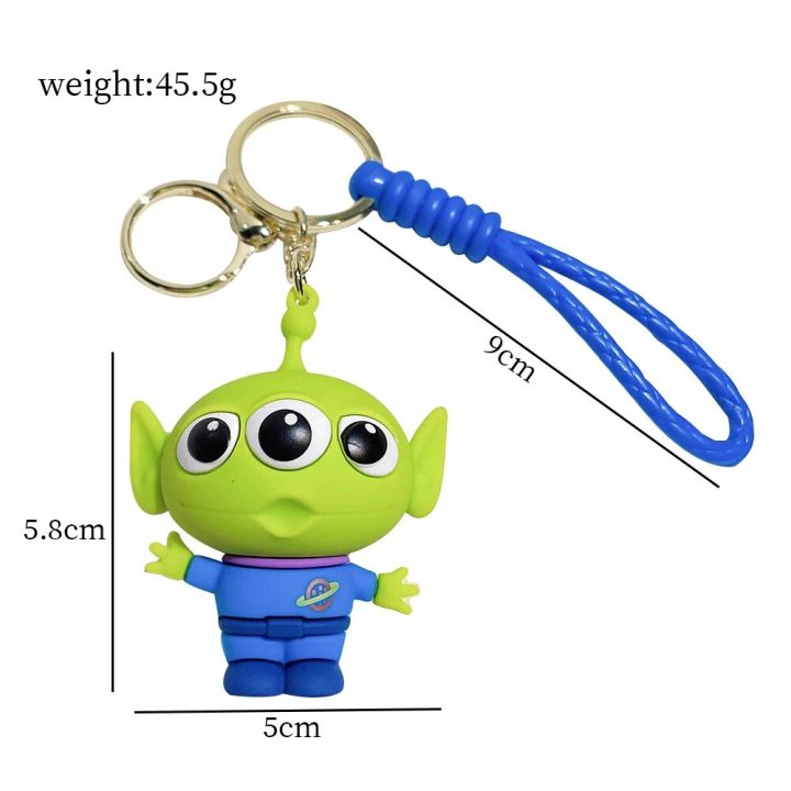 Toy%20Story%20Keychain%20Cute%20Three%20Eyes%20Alien%20Keyring%20Pendant%20Kawaii%20Disney%20Bag%20Accessories%20Decorative%20Gift%20Key%20Chain%20Girls%20-%20Image%206