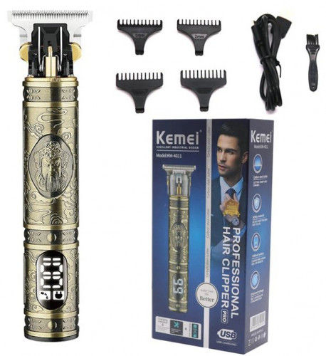 Kemei KM-4011 Rechargeable Metal Body Trimmer