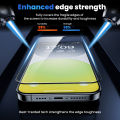 WSKEN Screen Protector for iphone 14/14pro/15 Pro/15 Pro Max Full Cover Tempered Glass,Easy Install.
