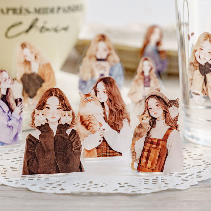 Panda%20Online%20Girls'%20Life%20Series%20Character%20PET%20Masking%20Tapes%20Waterproof%20Transparent%20Tapes%20Decorative%20Sticky%20Paper%20Tape%20for%20Journals%20Diary%20DIY%20Crafts%20Gift%20Wrapping%20-%20Image%202