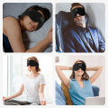 Cross-border new smart bluetooth sleep eye mask comfortable built-in white noise headset sleep music headset eye mask. 