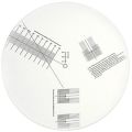 NANLIY-Anti-Sliding LP Vinyl Record Pickup Calibration Plate Distance Gauge Protractor Adjustment Tool Ruler for Turntable.
