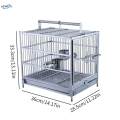 Bird Cage Station Cage Parakeet Cage for Conures African Grey Cockatiels. 