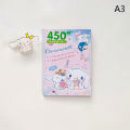450pcs Cartoon Cute Stickers Kawaii Stationery Sanrio Stickers Kuromi Melody & Coogo Diary Decorative Phone Stickers Scrapbook DIY Stickers. 